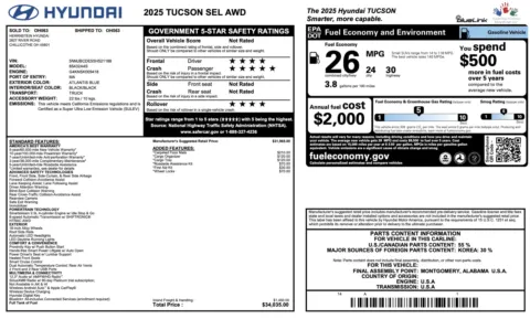 More photos of 2025 Hyundai Tucson SEL at Auto Boutique Ohio, OH
