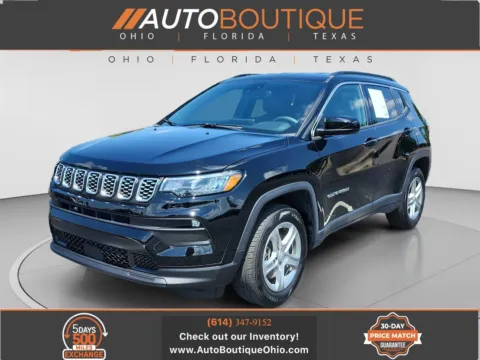 Black 2024 Jeep Compass Latitude for sale in Columbus, OH