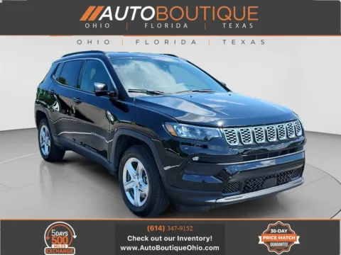 Black 2024 Jeep Compass Latitude for sale in Columbus, OH