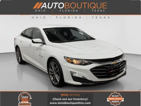 White 2022 Chevrolet Malibu LT for sale in Columbus, OH