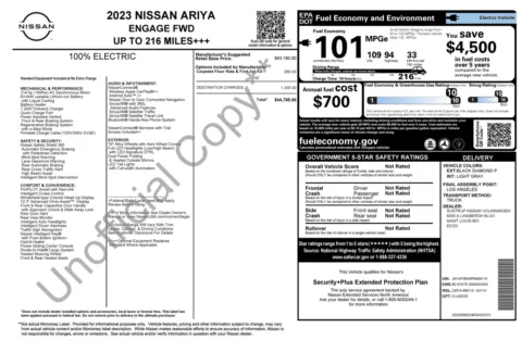 More photos of 2023 Nissan ARIYA ENGAGE at Auto Boutique Ohio, OH