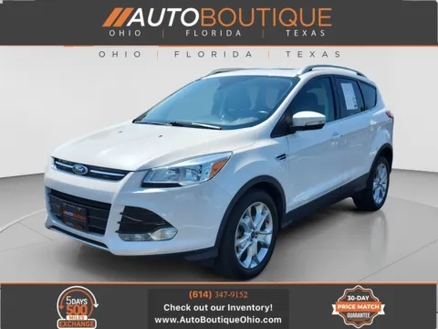 White 2015 Ford Escape Titanium for sale in Columbus, OH