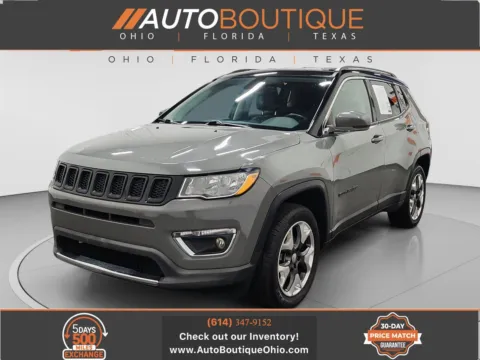 Gray 2019 Jeep Compass Limited for sale in Columbus, OH
