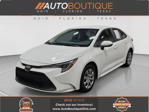 White 2022 Toyota Corolla LE for sale in Columbus, OH