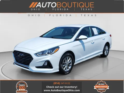 White 2019 Hyundai Sonata SE for sale in Columbus, OH