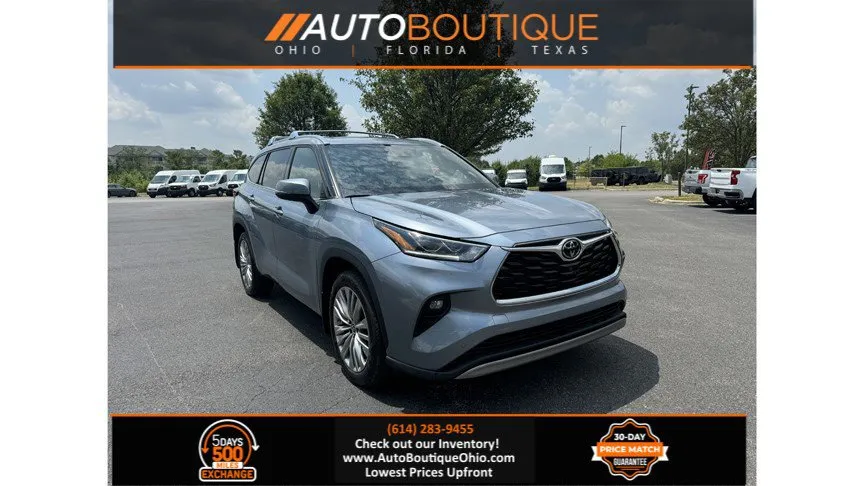 Used 2022 Toyota Highlander Platinum for sale in Columbus, OH | VIN ...