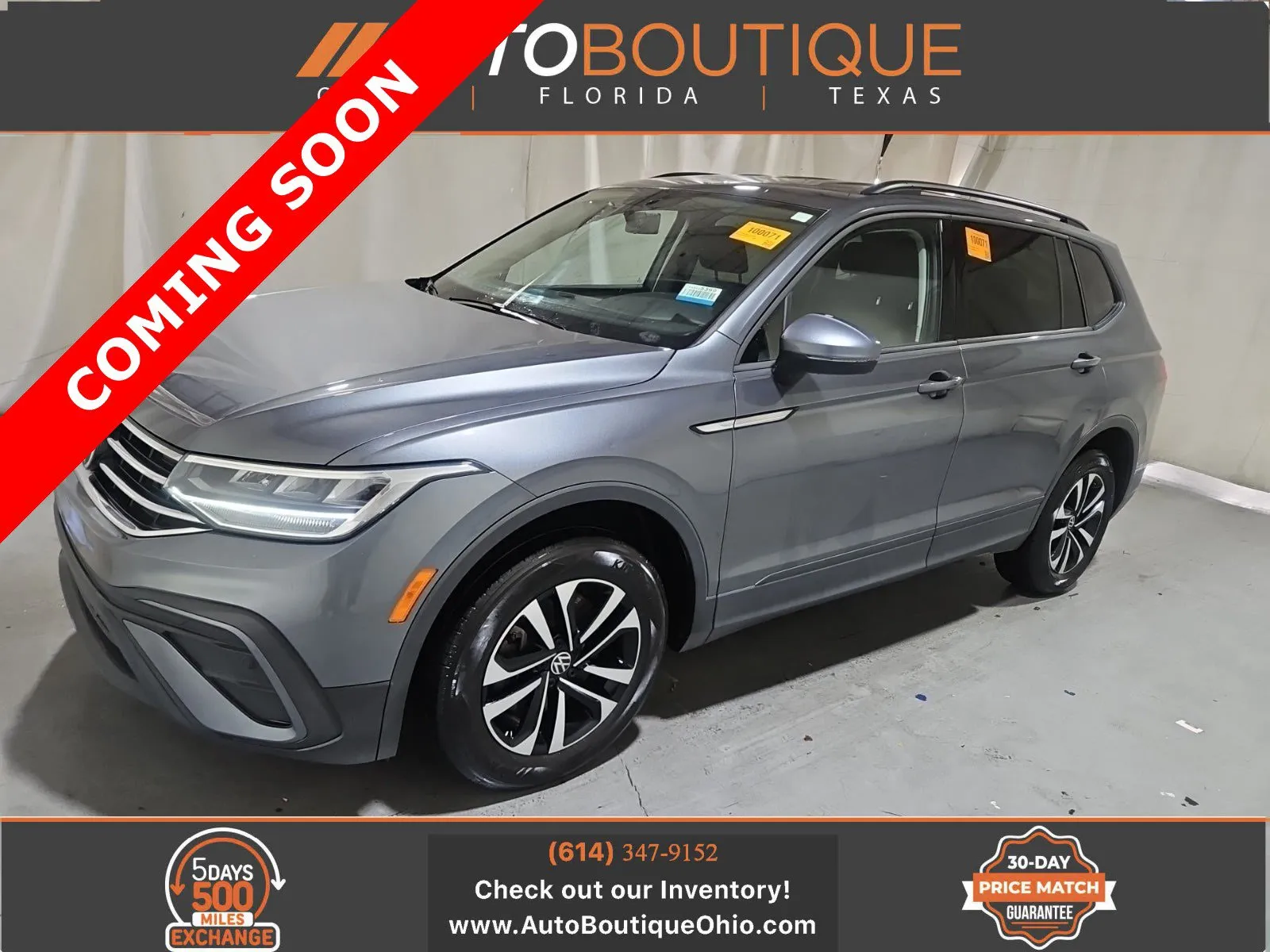 Gray 2022 Volkswagen Tiguan S for sale in Columbus, OH