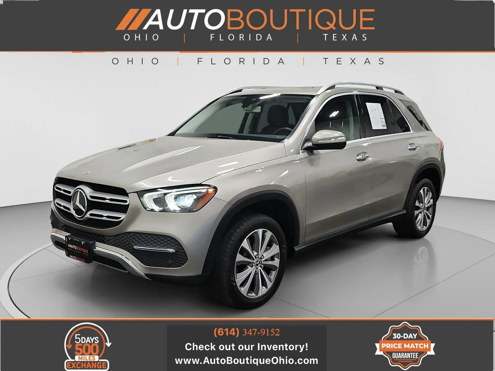 Silver 2020 Mercedes-Benz GLE 350 for sale in Columbus, OH