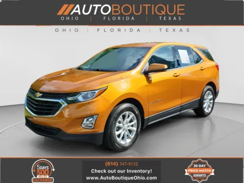 Orange 2019 Chevrolet Equinox LT for sale in Columbus, OH