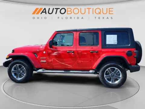 Photos of 2022 Jeep Wrangler Unlimited Sahara for sale in Columbus, OH at Auto Boutique Ohio