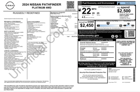 More photos of 2024 Nissan Pathfinder Platinum at Auto Boutique Ohio, OH