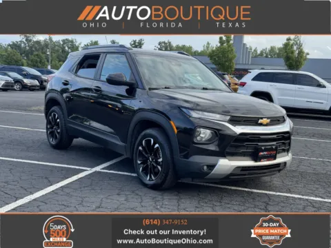Black 2021 Chevrolet Trailblazer LT for sale in Columbus, OH