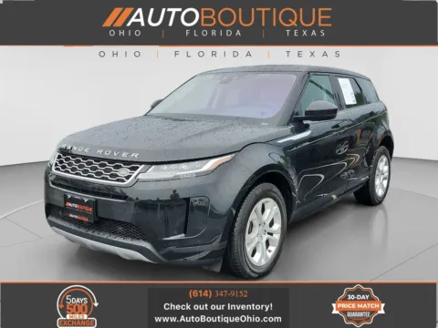 Black 2020 Land Rover Range Rover Evoque S for sale in Columbus, OH