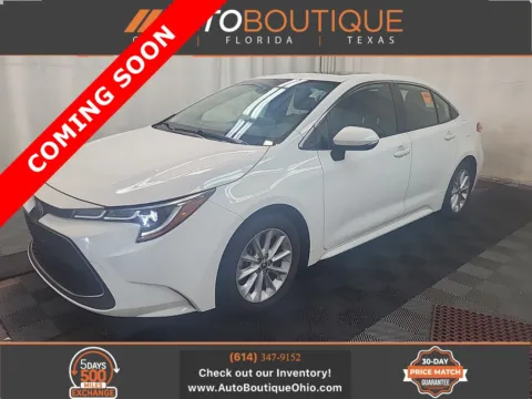 White 2022 Toyota Corolla XLE for sale in Columbus, OH
