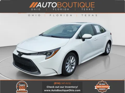White 2022 Toyota Corolla XLE for sale in Columbus, OH