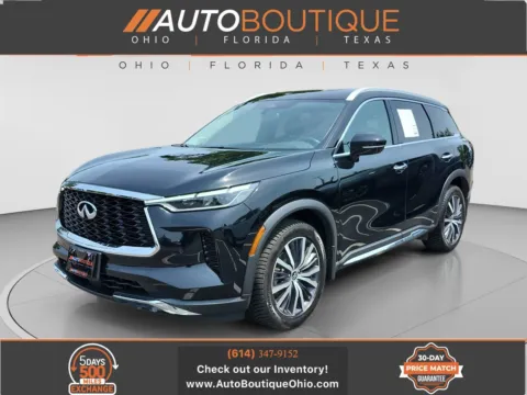 Black 2022 INFINITI QX60 SENSORY for sale in Columbus, OH