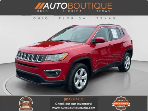 Red 2018 Jeep Compass Latitude for sale in Columbus, OH