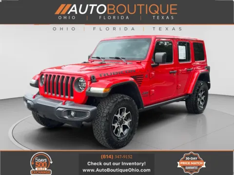 Red 2021 Jeep Wrangler Unlimited Rubicon for sale in Columbus, OH