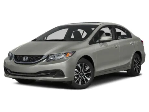 Blue 2015 Honda Civic Sedan EX for sale in Columbus, OH