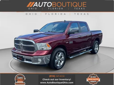 Red 2016 Ram 1500 Big Horn for sale in Columbus, OH