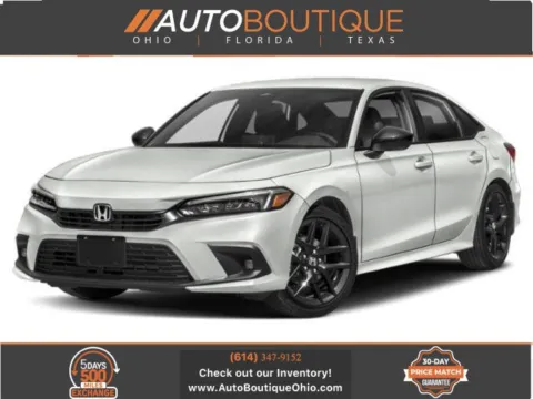 Black 2022 Honda Civic Sedan Sport for sale in Columbus, OH
