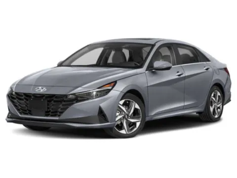 Gray 2023 Hyundai Elantra Hybrid Limited for sale in Columbus, OH