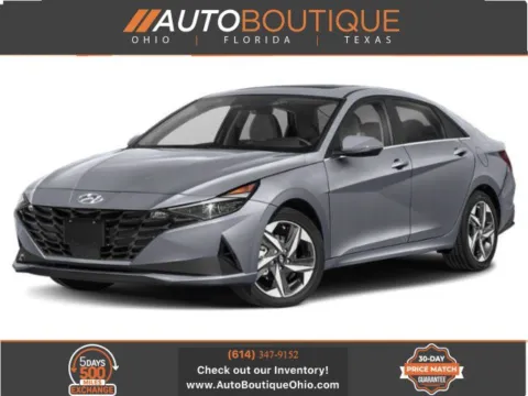 Gray 2023 Hyundai Elantra Hybrid Limited for sale in Columbus, OH