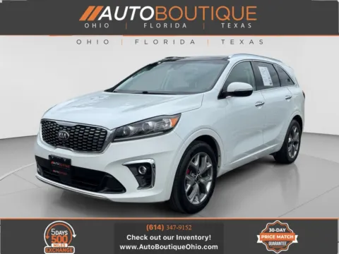 White 2019 Kia Sorento SX V6 for sale in Columbus, OH