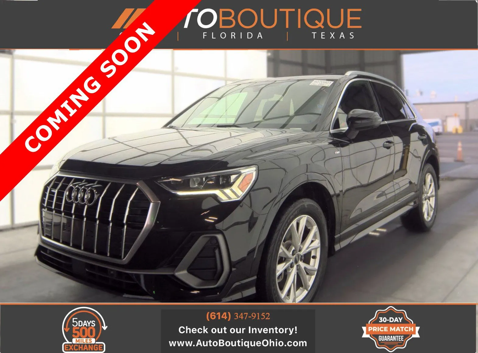 Black 2023 Audi Q3 S line Premium Plus for sale in Columbus, OH