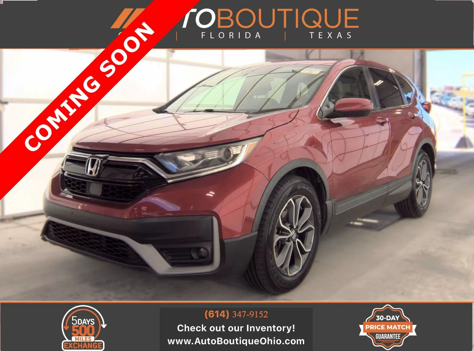 Red 2022 Honda CR-V EX for sale in Columbus, OH