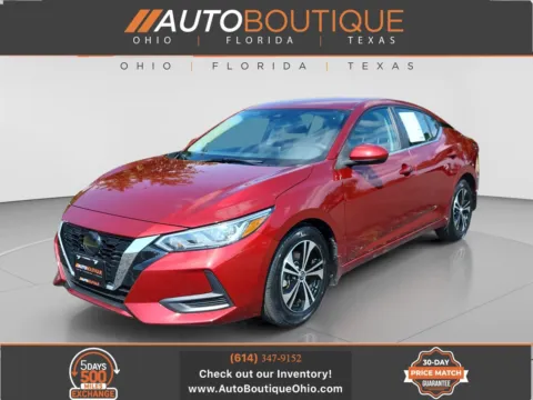 Red 2022 Nissan Sentra SV for sale in Columbus, OH