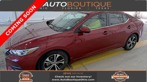 Red 2022 Nissan Sentra SV for sale in Columbus, OH