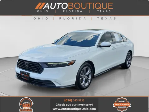 White 2024 Honda Accord Sedan EX for sale in Columbus, OH