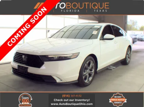 White 2024 Honda Accord Sedan EX for sale in Columbus, OH