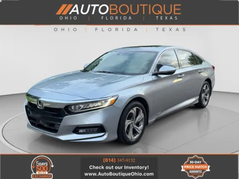Silver 2018 Honda Accord Sedan EX-L Navi 1.5T for sale in Columbus, OH