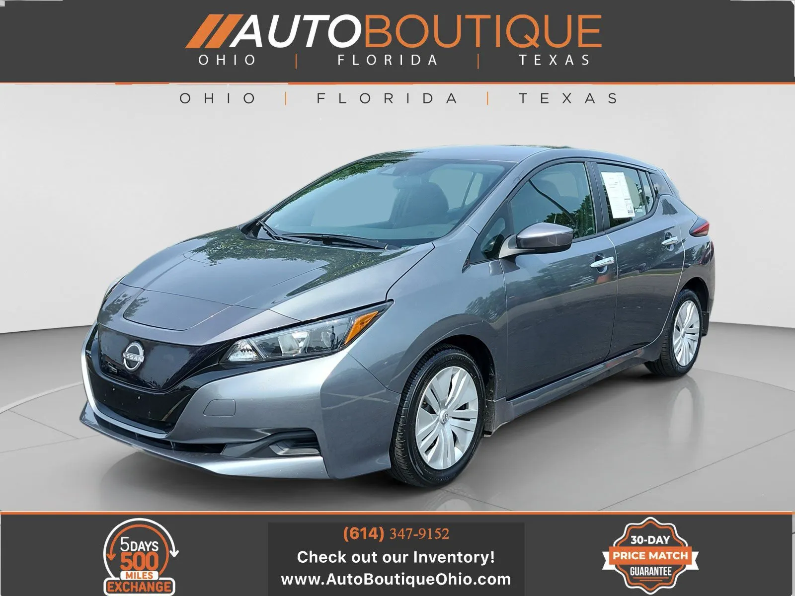 Gray 2023 Nissan LEAF S for sale in Columbus, OH