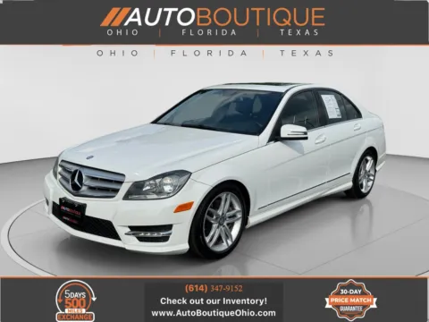 White 2013 Mercedes-Benz C-Class C 300 Sport for sale in Columbus, OH