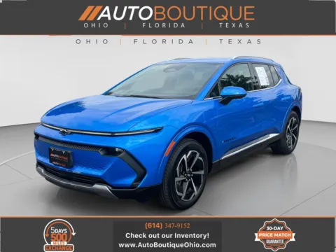 Blue 2024 Chevrolet Equinox EV LT for sale in Columbus, OH