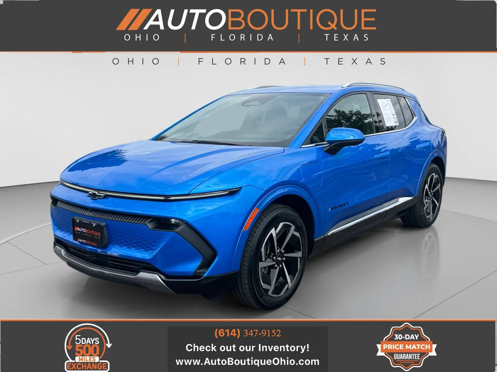 Blue 2024 Chevrolet Equinox EV LT for sale in Columbus, OH