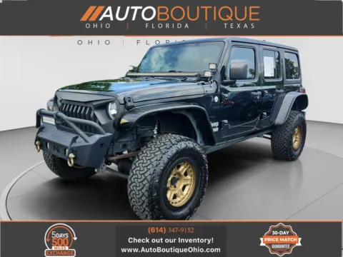 Black 2019 Jeep Wrangler Unlimited Sport S for sale in Columbus, OH