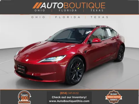 Red 2024 Tesla Model 3 Long Range for sale in Columbus, OH