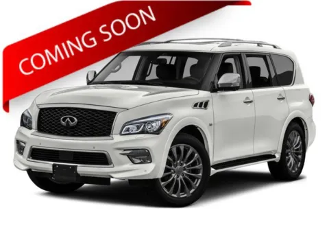 Black 2016 INFINITI QX80 for sale in Columbus, OH