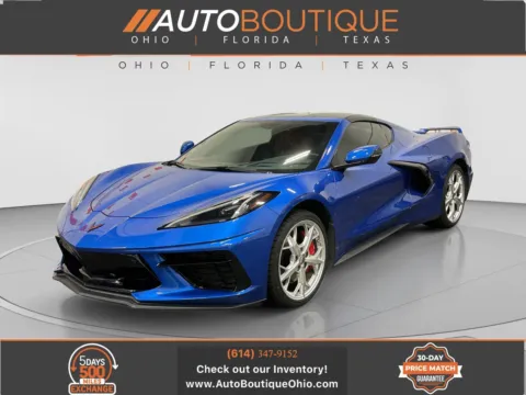 Blue 2020 Chevrolet Corvette 3LT for sale in Columbus, OH