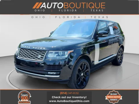 Black 2016 Land Rover Range Rover HSE for sale in Columbus, OH