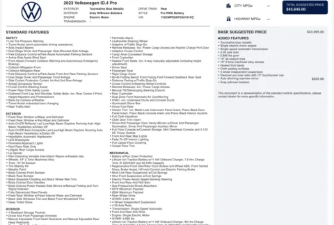 Photos of 2023 Volkswagen ID.4 Pro for sale in Columbus, OH at Auto Boutique Ohio