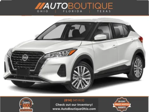White 2021 Nissan Kicks SV for sale in Columbus, OH