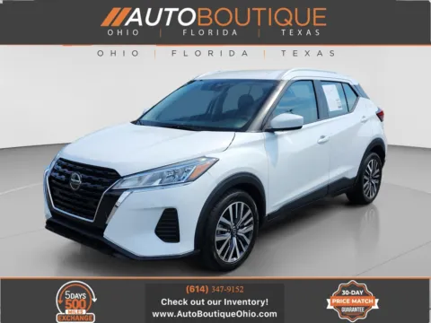 White 2021 Nissan Kicks SV for sale in Columbus, OH