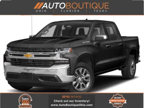 Silver 2021 Chevrolet Silverado 1500 LT for sale in Columbus, OH