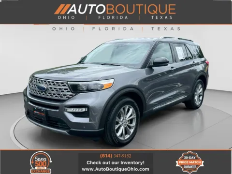 Black 2021 Ford Explorer Limited for sale in Columbus, OH