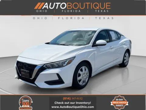 White 2021 Nissan Sentra S for sale in Columbus, OH